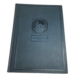 Monroe High School Yearbook Rochester New York 1931 Monrolog Hardback u